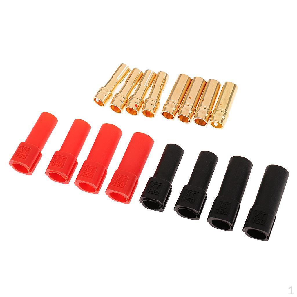 RC Car Truck Part Male and Female Plug Banana Connector for Battery Adapter