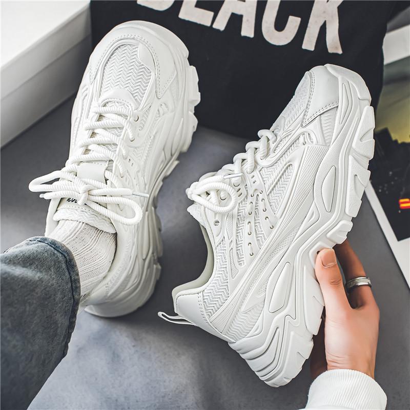 Men's Shoes Ins Dad Shoes Sports Little White Shoes Trendy Shoes Versatile Spring Trend Versatile Low-top Casual Shoes