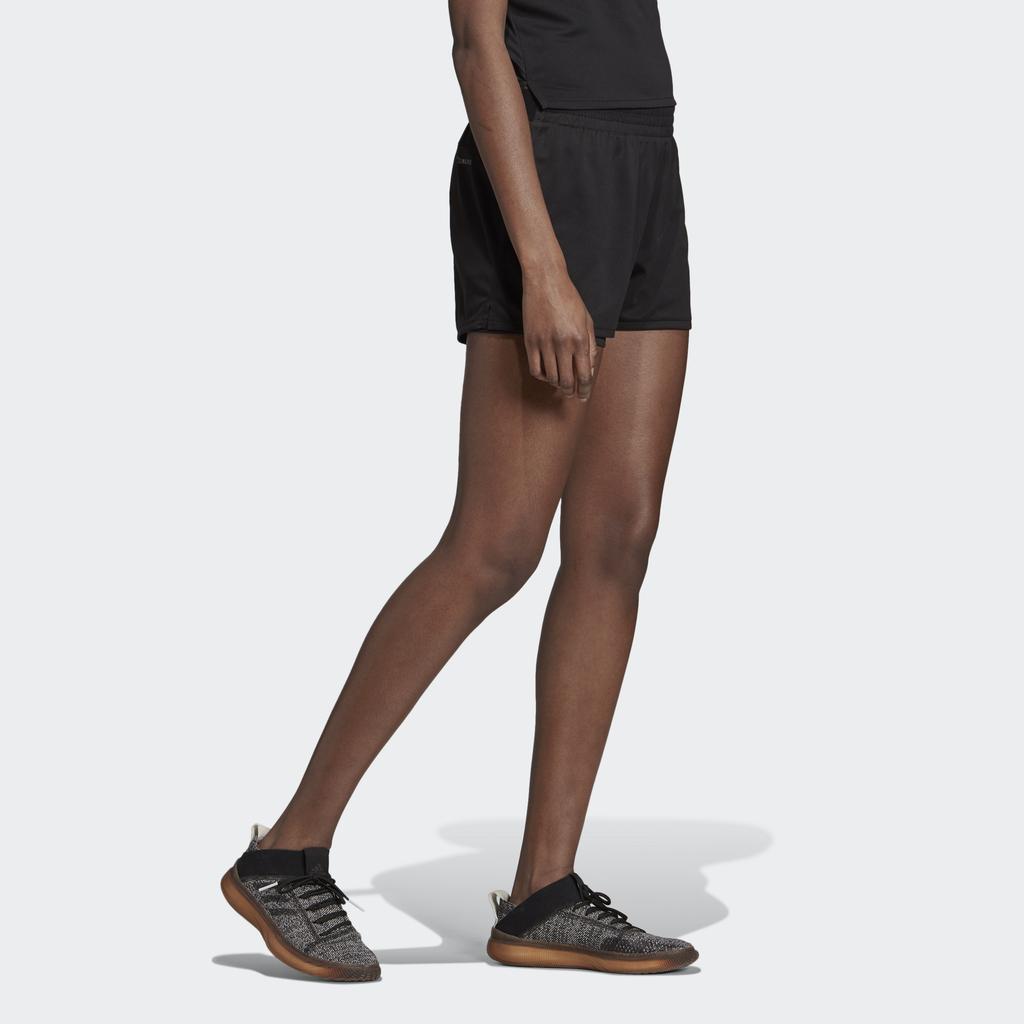 adidas Chill Short W High-Intensity Double-Layer Training Quick-Dry Casual Shorts Women Shorts Black EI6376