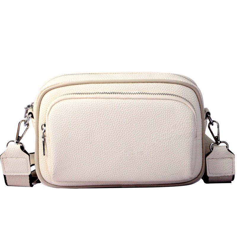 Trendy 2025 Women s Large Capacity Crossbody Small Square Shoulder Bag белый