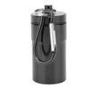 Portable Ashtray Waterproof Lightweight Aluminum Alloy Pocket Ashtray with Lid Keychain for Outdoor Travel