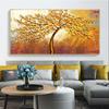Pintura de flores de paisaje de viento, decoración de arte de la pared, decoración minimalista nórdica, póster, imagen, pintura para decoración del hogar y sala de estar
