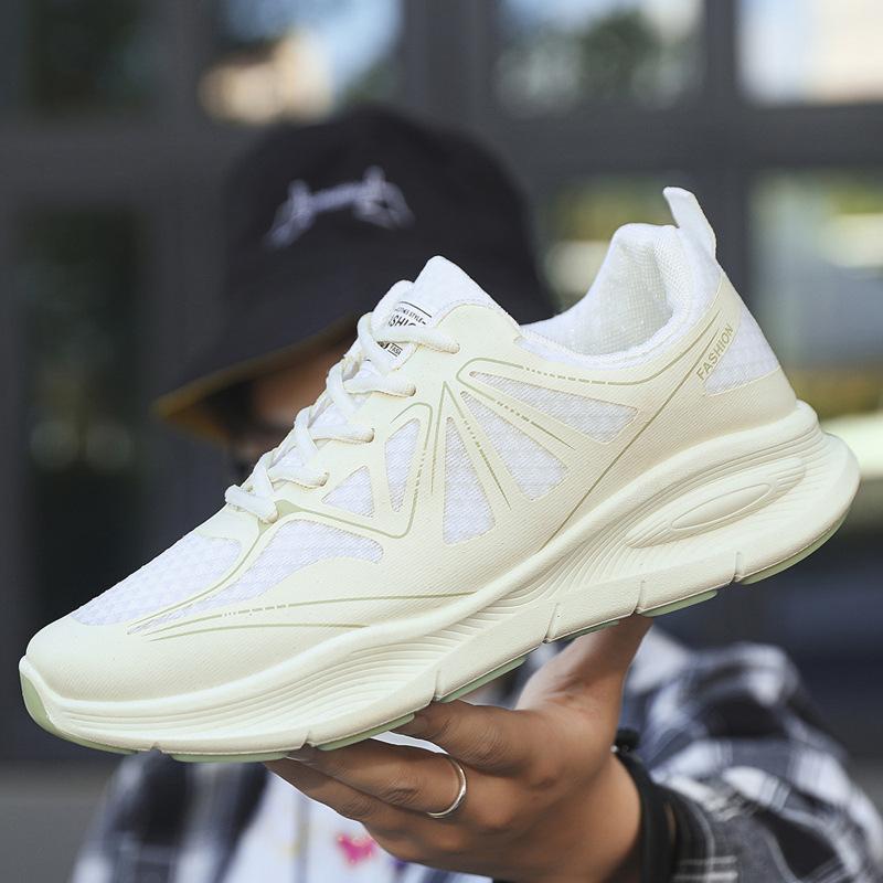 New Sports Shoes Travel Shoes Casual Shoes Men's Shoes Heightened Thick-soled Breathable Dad Shoes