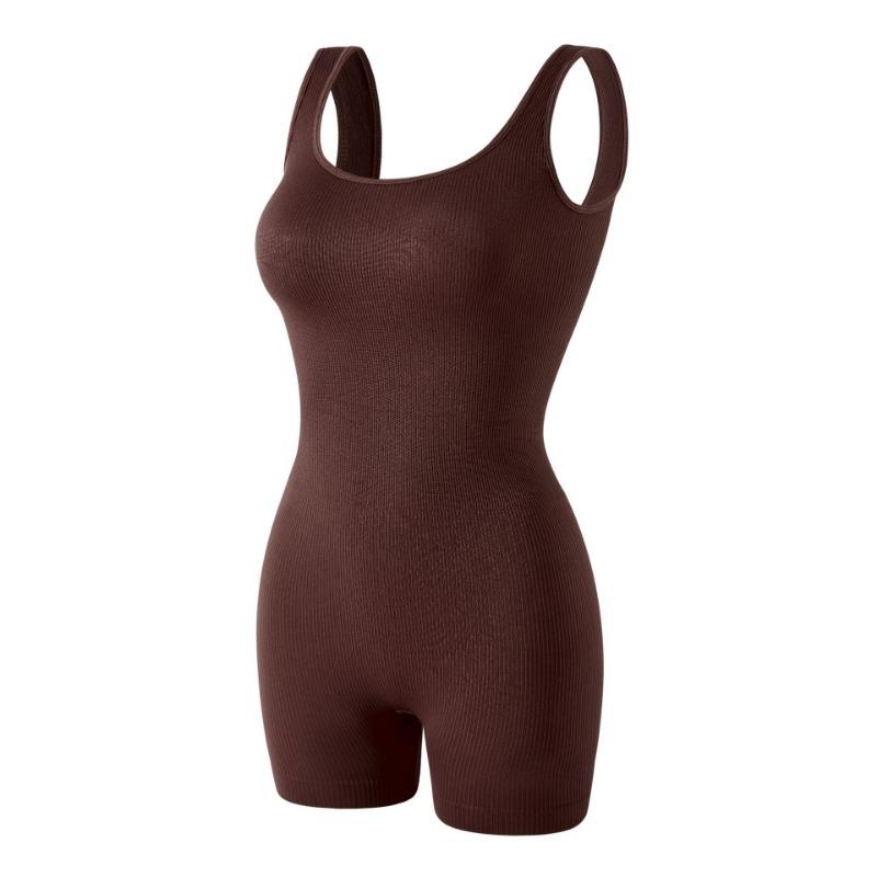 Women Seamless U Back Tummy Control Butt Lift Shapewear Bodysuit