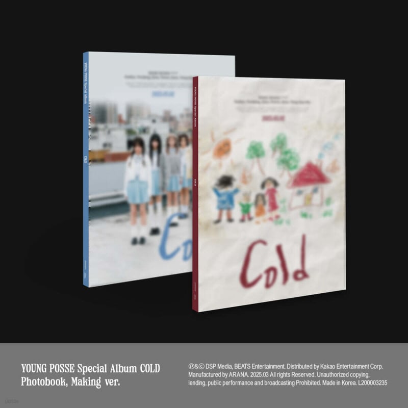 

YOUNG POSSE (Mr. Youngpa) - Special Album [COLD][Photobook ver.][Random delivery of 2 types]