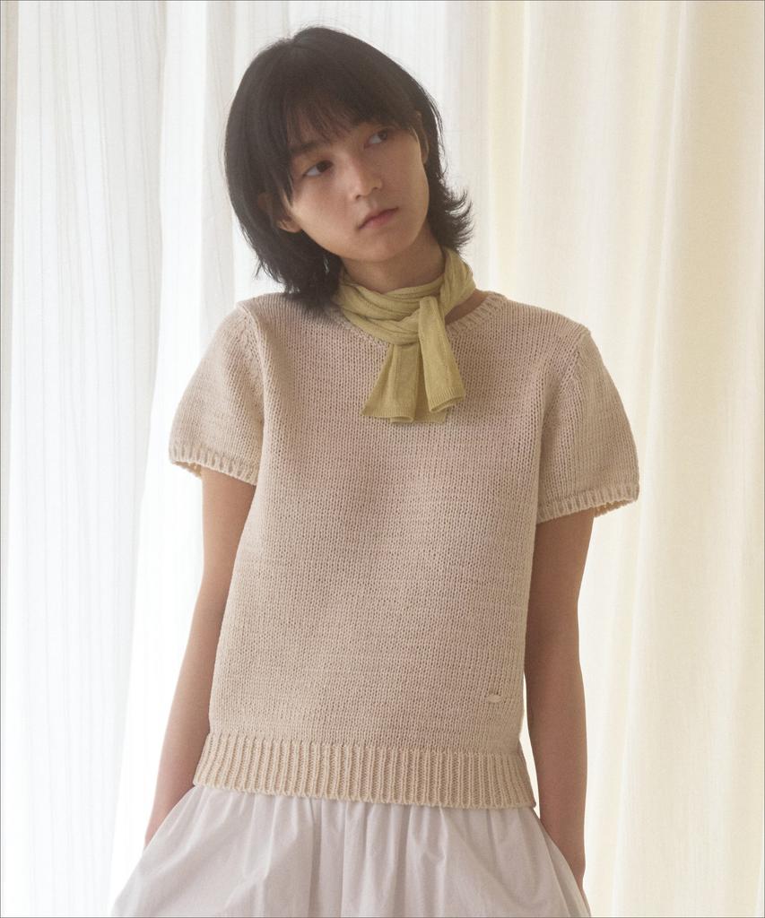 Manggomaenipeullijeu Majo Cotton Knit_Natural