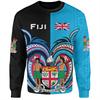 Autumn 3D FIJI National Flag Printed Hoodies Fashionable Casual Sports Long Sleeved Men's Hoodies