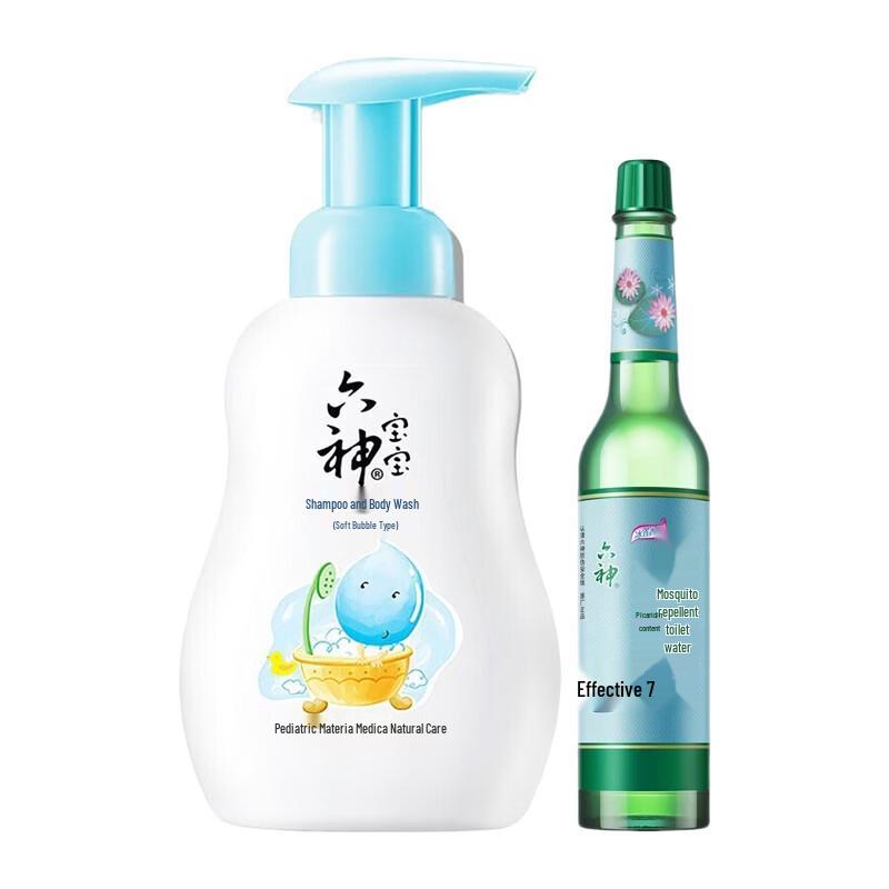 

Liu Shen Baby Shampoo & Body Wash with Mosquito Repellent Set