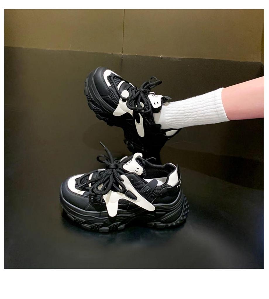 Women's 2025 Autumn Thick-Soled Dad Shoes - White Cortez Casual Sports Sneakers, Super Hot and Stylish, Make Feet Appear Smaller.