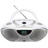 CD přehrávač - Blaupunkt - BB14WH - 2 W - Stříbrný - Bílý - LCD