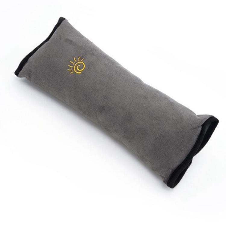 

Универсальная детская подушка, автомобильный ремень безопасности и сиденье, позиционер для сна, защитная накладка на плечо, регулируемый автомобильный ремень безопасности, подушка серый