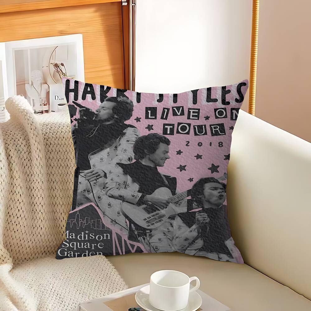 Singer H-Harrys S-Styles Cushion Cover Pillow Cover Decor Pillowcase Printed Cushion Case For Couch