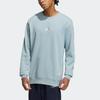 Adidas China Bos Brand Logo Print Crew Neck Pullover Long Sleeve Sweatshirt Daily Casual Comfort Outerwear Unisex Teal IB2754