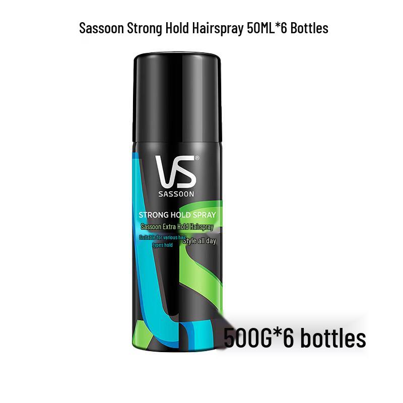 Vidal Sassoon Strong Hold Hairspray 6-Pack