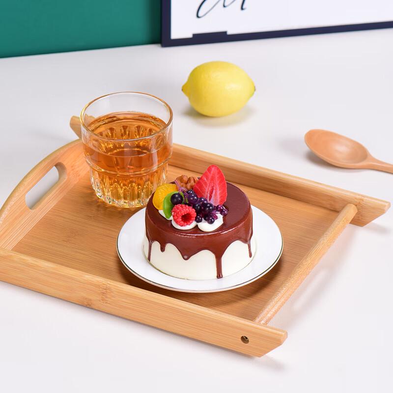 Rectangular Bamboo Serving Tray