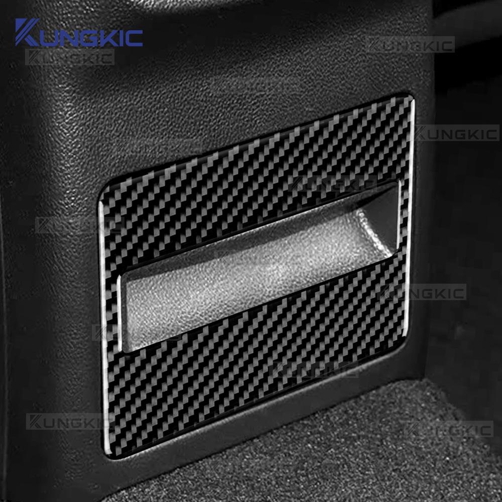Carbon Fiber Style Seats & Cover for Skoda Octavia 2015 2016 2017 2018-2020 Interior Panel