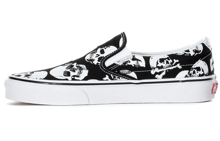 Кеды Vans без шнурков Skulls VN0A38F7H0B 35