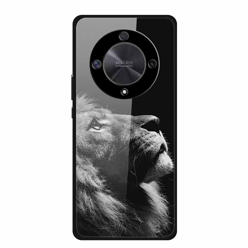 For Honor X9B Case X9A 5G Luxury Tempered Glass Hard Back Cover for Honor X9A 5G Phone Cases Fundas Honor x 9B X9 B 5G X 9A X9 A
