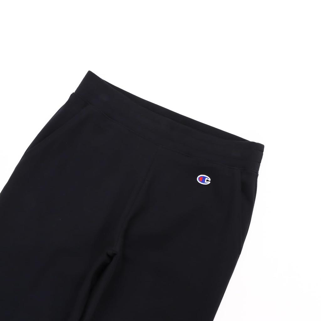 Champion Stretch Logo Long Women's One-Point Pants, Black, CW-AS203