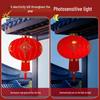 2026 New Style Red Lantern Pair for Main Entrance - Spring Festival Celebration Decor