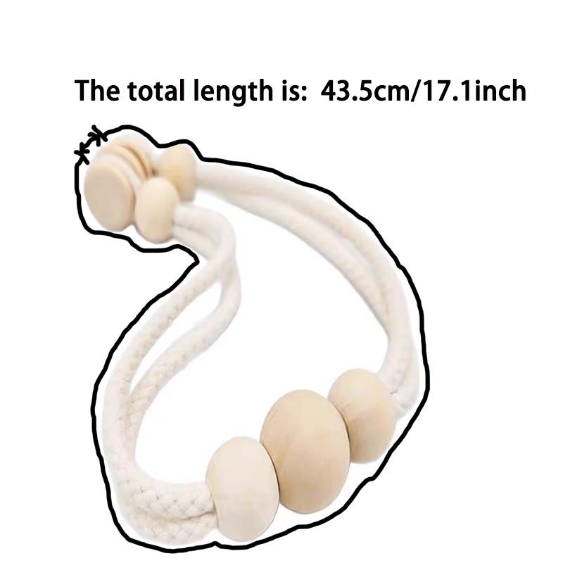 2pcs Korean Ins style curtain strap decoration new three-dimensional curtain buckle curtain binding strap
