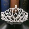 Bridal Crown Claw Chain Rhinestones Crown Dance Suit Dinner Accessories Birthday Party Adult Children Hair Comb Headband