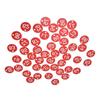 100pcs Plastic Id Number Tags 1-100 Engraved Number Id Tag Colored For Key Ring Fdw
