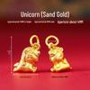 Year of the Horse Sand Gold Non-Fading Drip Oil Beaded DIY Bracelet and Jewelry Accessories.