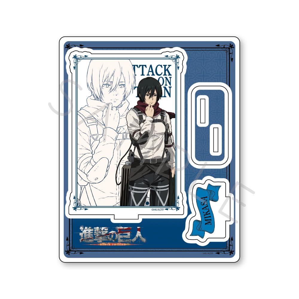 TV Anime "Attack on Titan The Final Season" [Mikasa] 9th Acrylic Stand WB