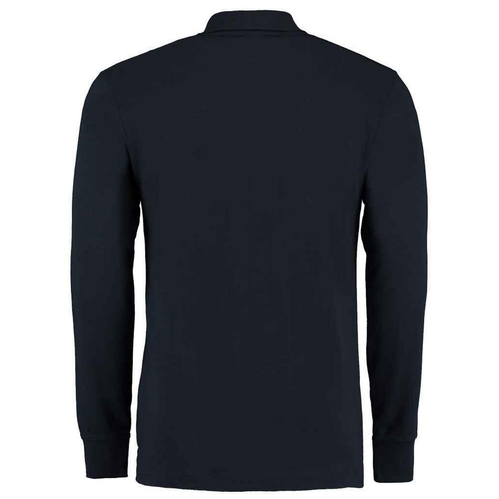Kustom Kit Mens Pique Long-Sleeved Polo Shirt
