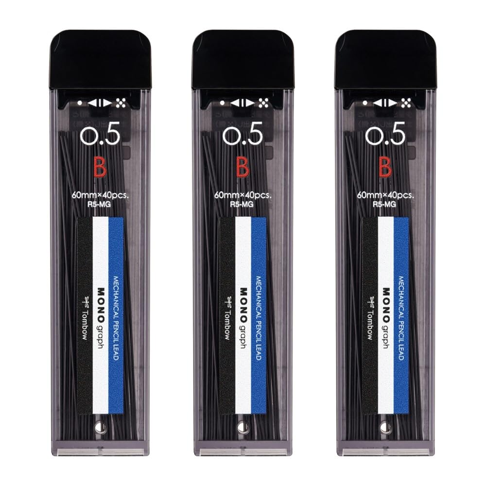 Tombow Pencil B Mechanical Pencil Lead Guide Case for Single and Multiple MONO Graph MG 0.5mm (Double Leads) ECG-320