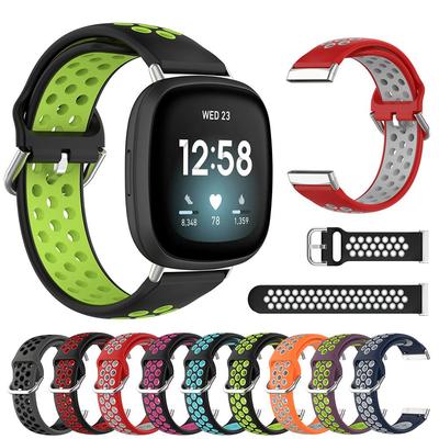 Sports Silicone Strap For Fitbit Versa 3 Smart Watch Band Replacement Watchband For Fitbit Sense/Versa 3
