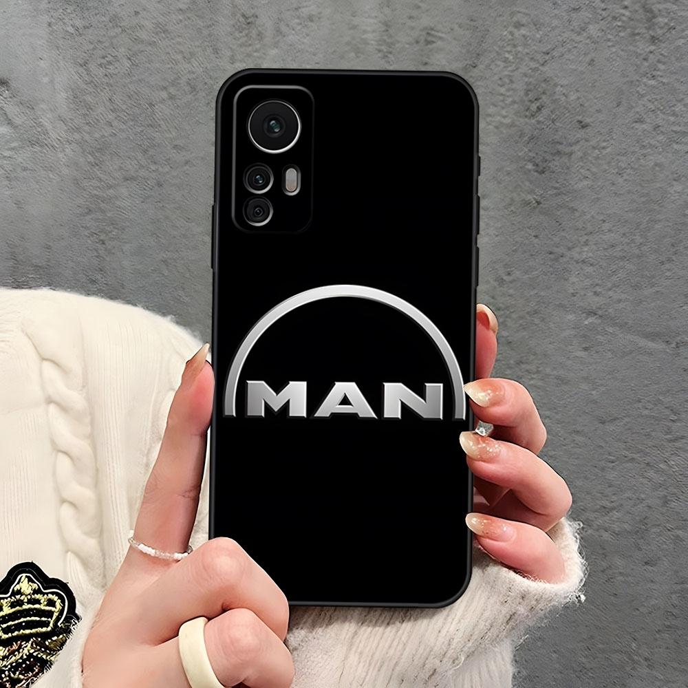 Man truck logo Phone Case for Xiaomi 13 12 11T Lite Ultra Redmi Note 13 12 10 Pro POCO F4 F5 X5 Pro Back Cover