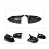 2Pcs Glossy Black Rear Side View Mirror Covers Shell Replacement For BMW X3 G01 Ix3 X4 G02 X5 G05 X6 G06 X7 G07