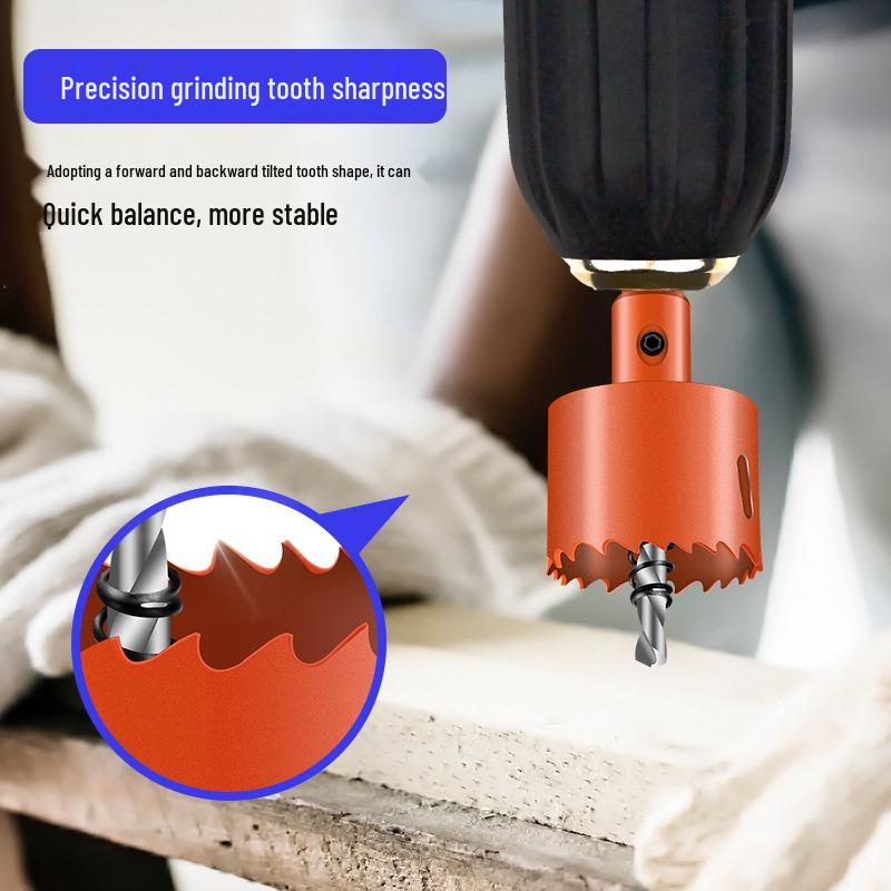 Dain Tools 75mm Bi-metal Multi-function Hole Saw for Wood, Drywall, and Plastic Drilling