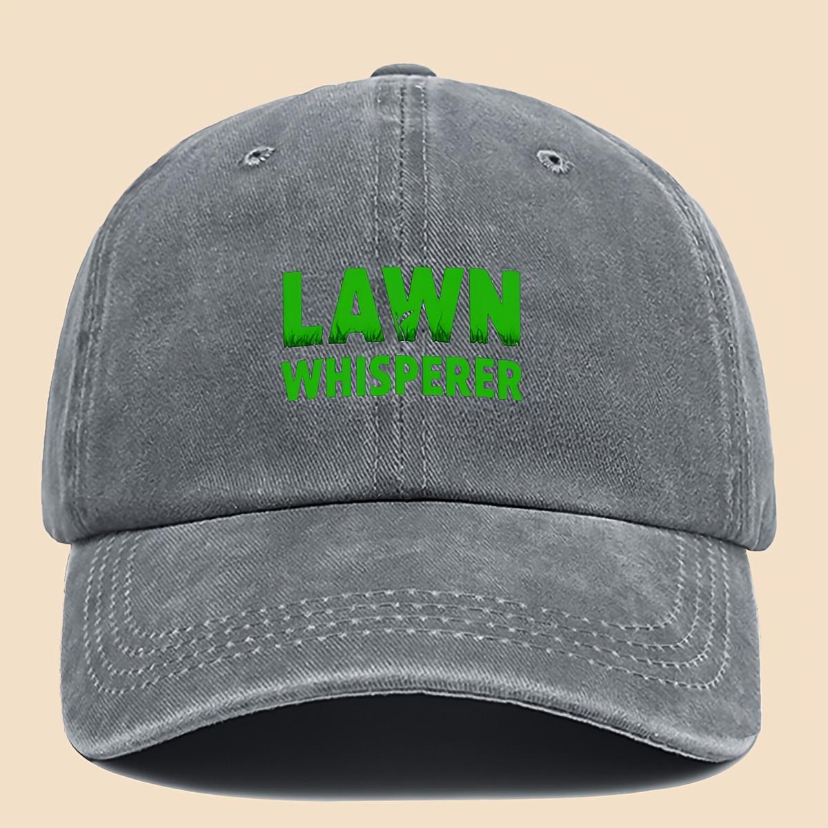 Printed baseball cap urban casual trucker hat solid color simple dad hat adjustable серый