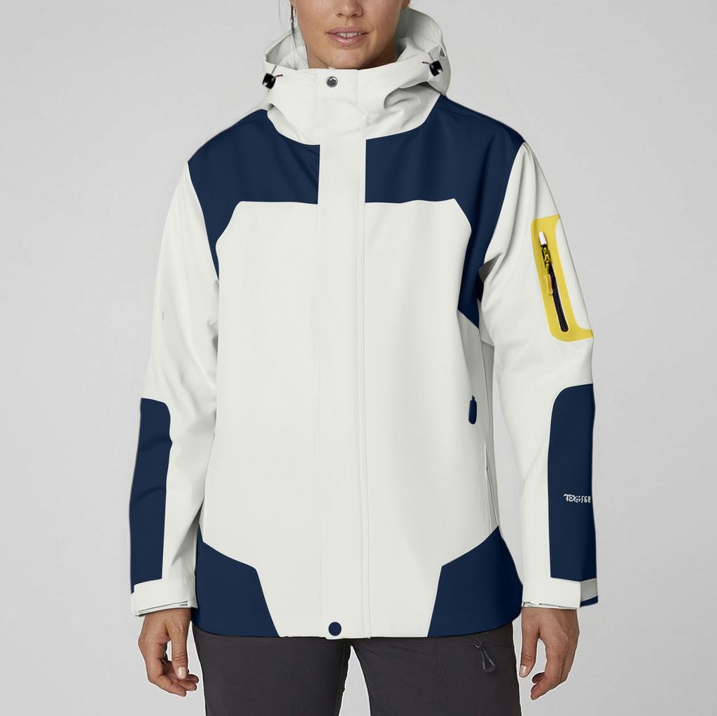Ladies' Loose Comfortable Fashionable Outdoor Windproof And Waterproof Jacket Jacket