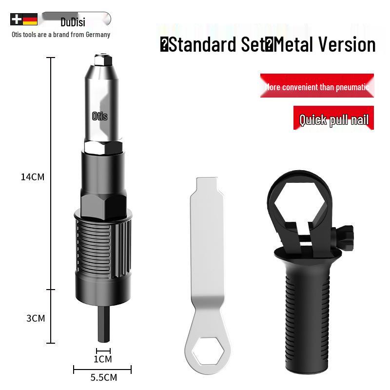 Automatic Electric Pop Rivet Gun Converter Head for Household Use