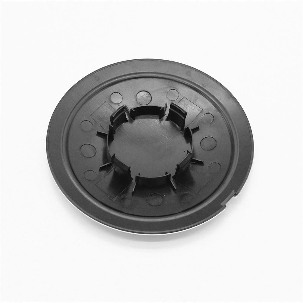 Hjulkapsel Svart og Sølv For Fiat 500 51884863