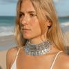 Geometric Shape Vintage Necklaces Alloy Turkish Necklaces Fashion Boho Necklaces  Vintage Look