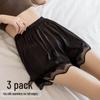 Seamless Ice Silk Lace Women's Summer Anti-Exposure Loose Shorts