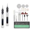 Rose Gold Mini Handheld Electric Engraving, Cutting, and Drilling Machine for Jade and Woodworking