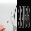 4PCS Transparent Car Door Anti-collision Protector Bumper Strip Sticker For Cadillac XT4 XT6 CTS DTS STS XTS ATS BLS SLS CT5