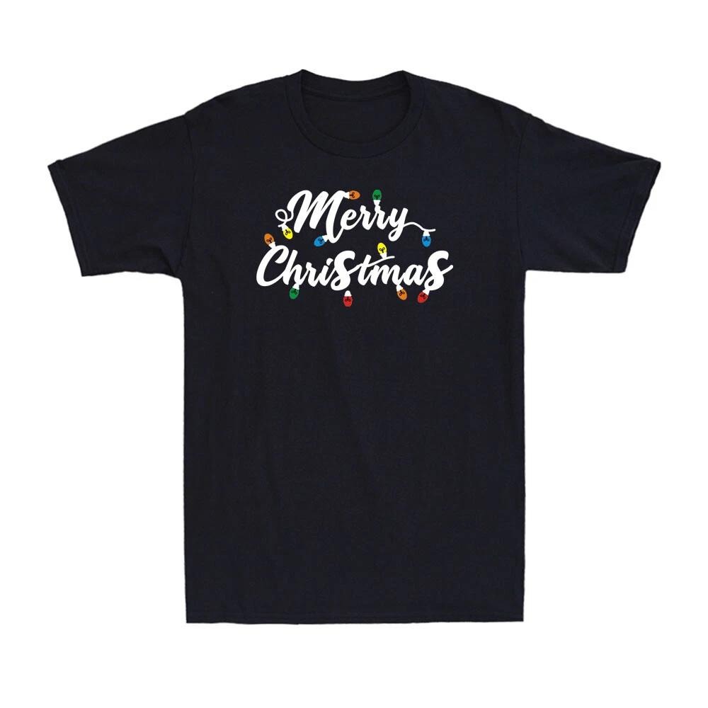 Merry Christmas Funny Christmas Lights Shirt Christmas Gift Men s T-Shirt S