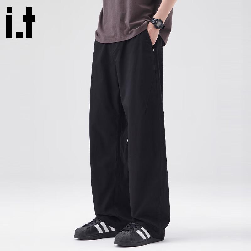 CHOCOOLATEit Men's Japanese Style Straight Cotton Cargo Pants