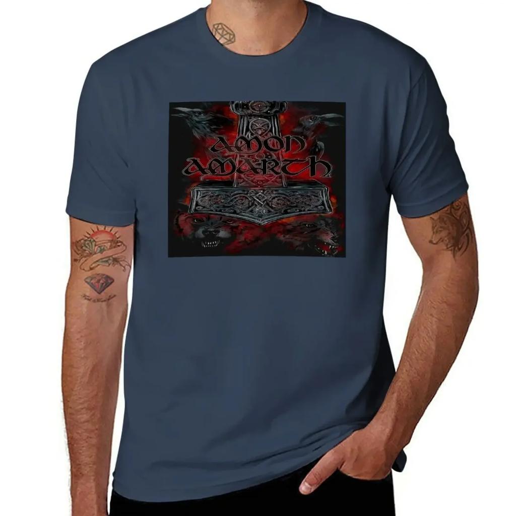 Amon amarth full originals T-Shirt animal prinfor boys sublime for a boy plain t shirts men