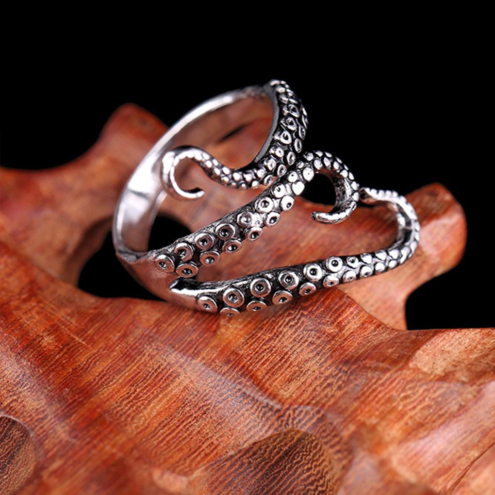 Alloy Polished Silver Hand Accessories Trendy Personalized Open Birthday Gift Gothic Vintage Classic Male Jewelries