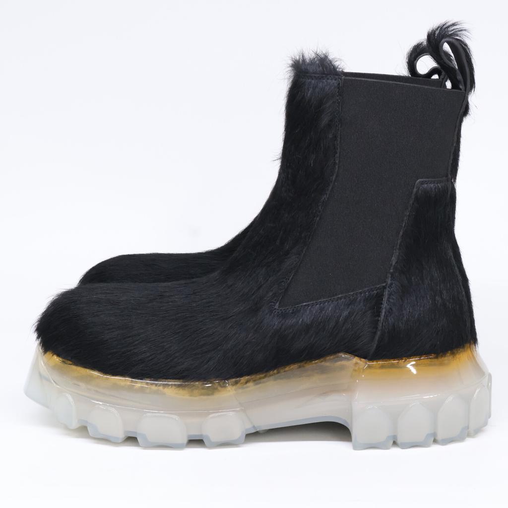 Rick Owens RO02B6881LHL BEATLE BOZO TRACTOR Harako Boots shoes 39 blackUsed