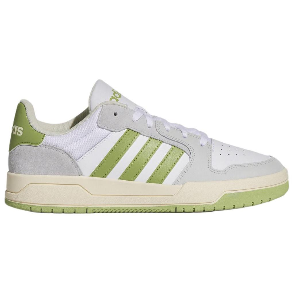 adidas ENTRAP Low Top Skateboard Shoes Unisex White Gray Green KH8205