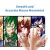 Powerful Anime Characters Large Gaming Mouse Pad Nonslip Rubber Base Waterproof Desk Mat For Office Pc Laptop